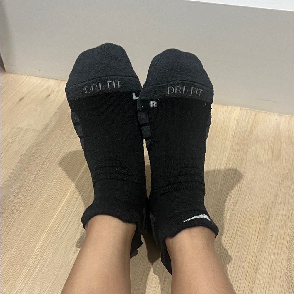 Nike Black Ankle Socks
